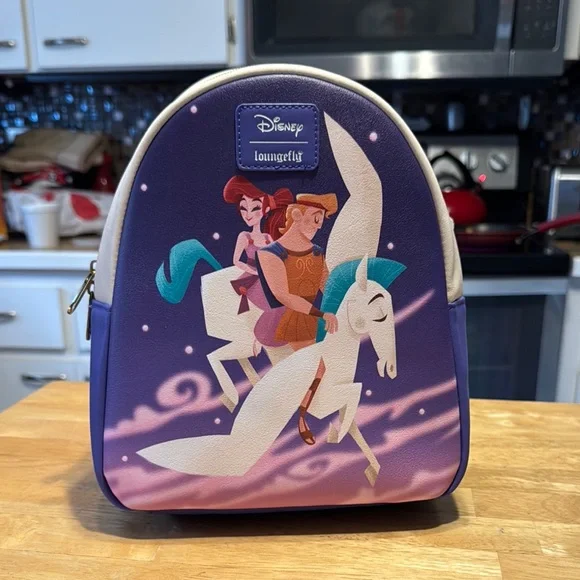 Loungefly | Bags | Disney Loungefly Backpack With Purple And  display picture 3